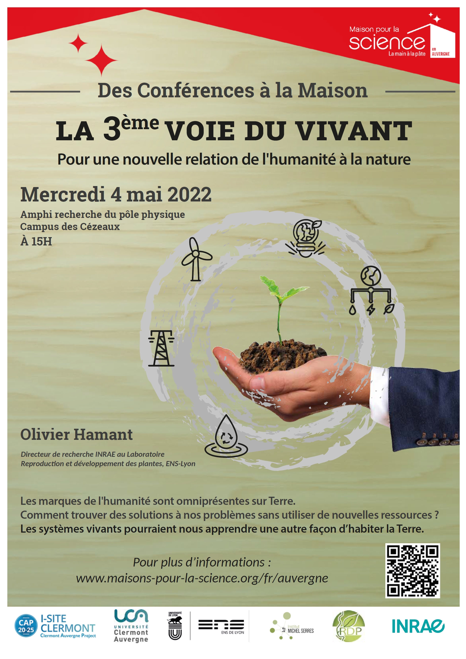 Confrence de Olivier Hamant :