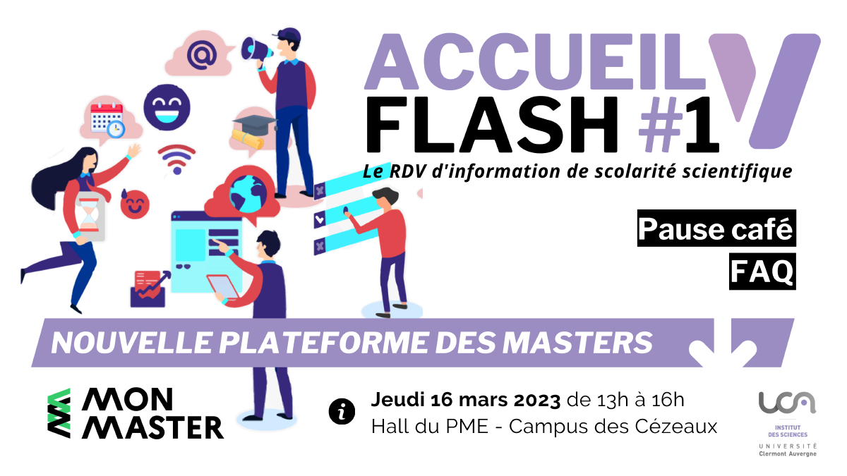 ACCUEIL FLASH #1 - Le RDV de l'information de scolarit scientifique (Czeaux)